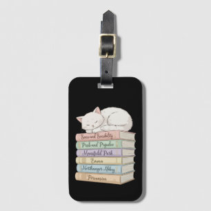 Jane Austen's Novels IX Luggage Tag