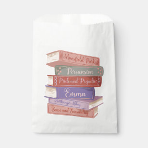 Jane Austen's Novels V Favour Bag