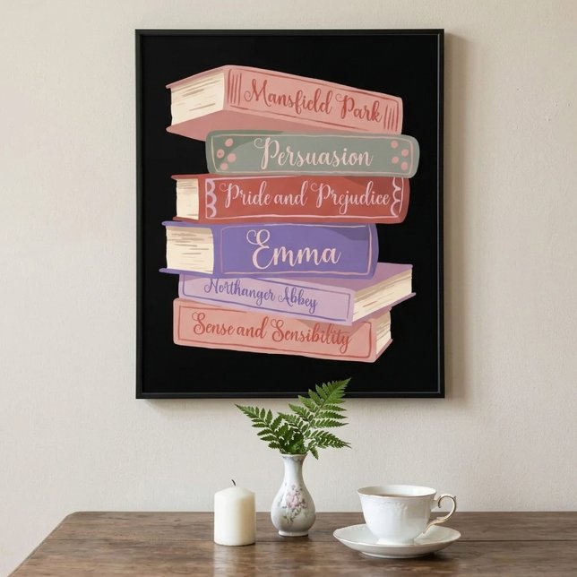 Jane Austen's Novels V Photo Print (Creator Uploaded)