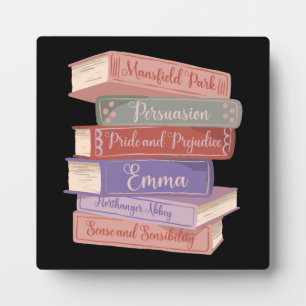 Jane Austen's Novels V Plaque