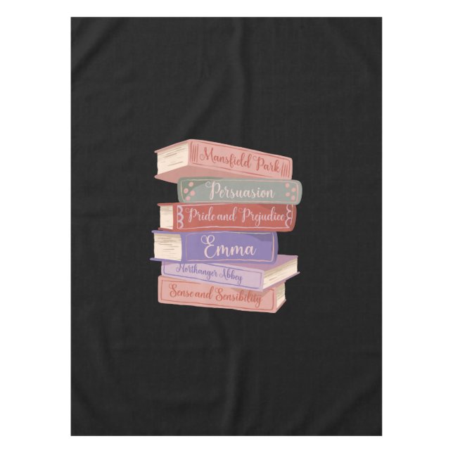 Jane Austen's Novels V Tablecloth (Front)