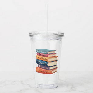 Jane Austen's Novels VII Acrylic Tumbler