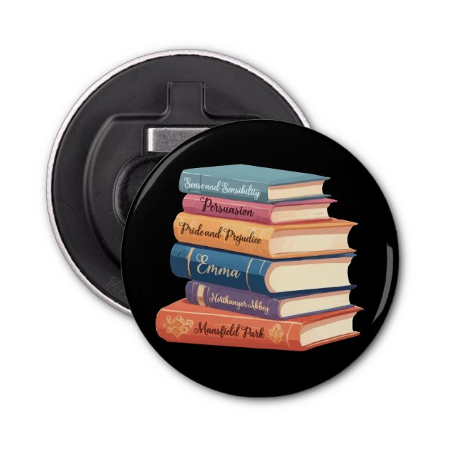 Jane Austen's Novels VII Bottle Opener (Front)