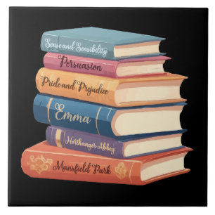 Jane Austen's Novels VII Ceramic Tile