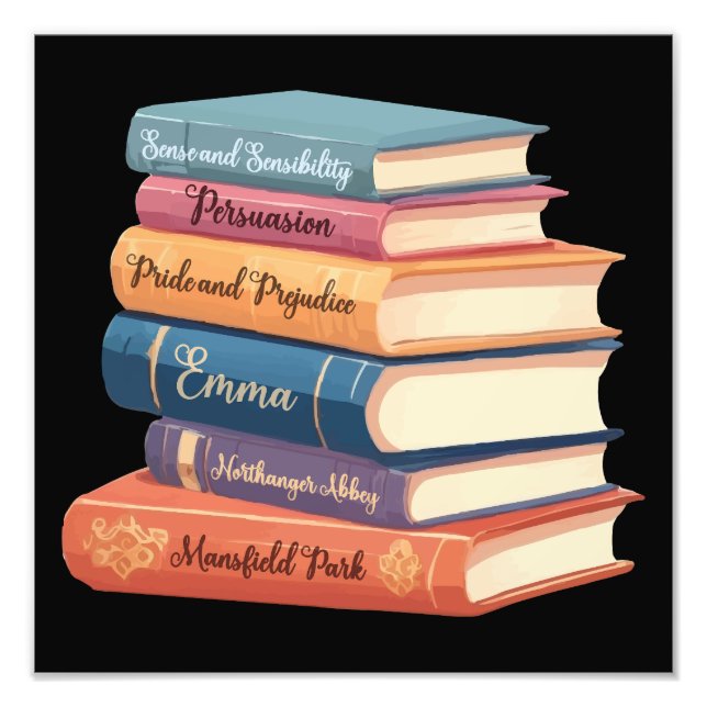 Jane Austen's Novels VII Photo Print (Front)