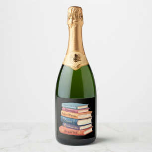 Jane Austen's Novels VII Sparkling Wine Label