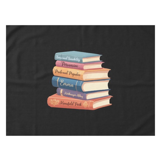 Jane Austen's Novels VII Tablecloth (Front (Horizontal))