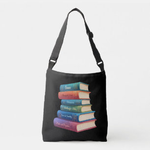 Jane Austen's Novels VIII Crossbody Bag