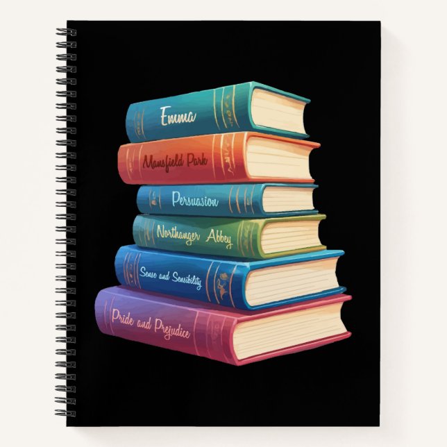 Jane Austen's Novels VIII Notebook (Front)