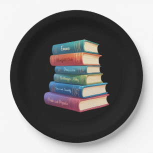 Jane Austen's Novels VIII Paper Plate