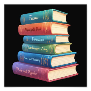 Jane Austen's Novels VIII Photo Print
