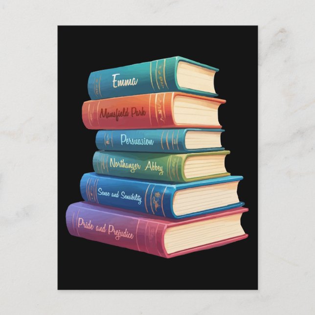 Jane Austen's Novels VIII Postcard (Front)