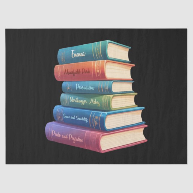 Jane Austen's Novels VIII Tissue Paper (Front)