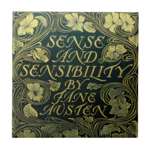 Jane Austen's "Sense and Sensibility" Ceramic Tile