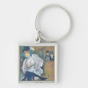 Jane Avril Dancing, c.1892 Key Ring