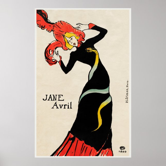 Jane Avril Poster (Front)