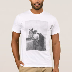 Jane Bernoudi and her horse T-Shirt