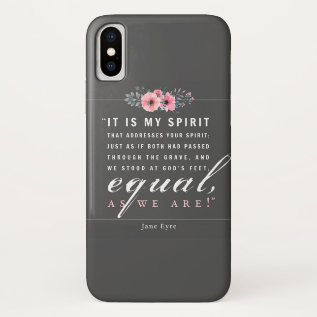 Jane Eyre - As We Are - Black Case-Mate iPhone Case (Back)