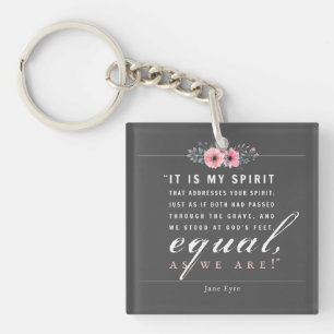 Jane Eyre - As We Are - Black Key Ring