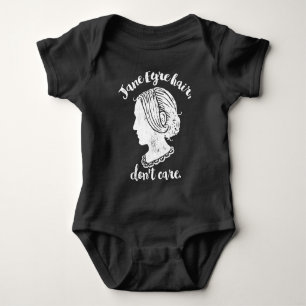Jane Eyre Hair Don't Care Baby Bodysuit