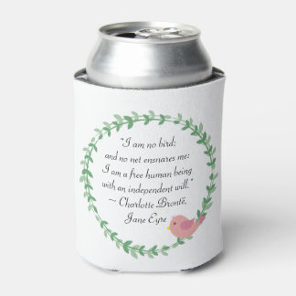 Jane Eyre I Am No Bird Quote Can Cooler
