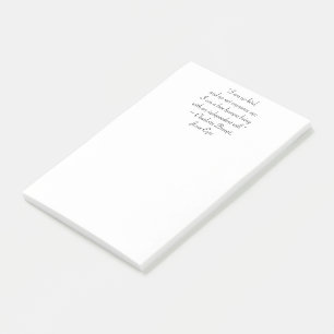 Jane Eyre I Am No Bird Quote Post-it Notes