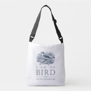 Jane Eyre - I Am No Bird - Vintage Bird Crossbody Bag