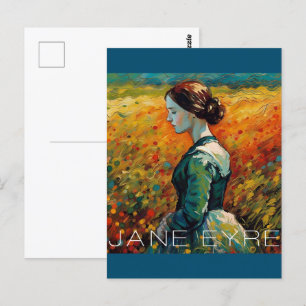 Jane Eyre Monet Style Painting Postcard