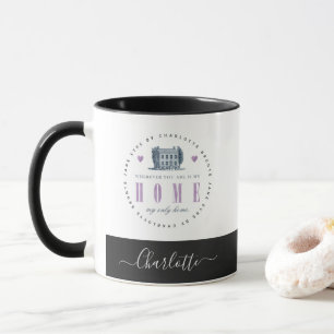 Jane Eyre - My Only Home - Add Your Name Mug