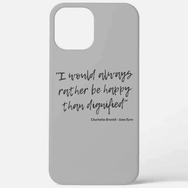 Jane Eyre Quote I Case-Mate iPhone Case (Back)