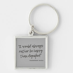 Jane Eyre Quote I Key Ring