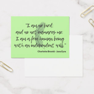 Jane Eyre Quote II