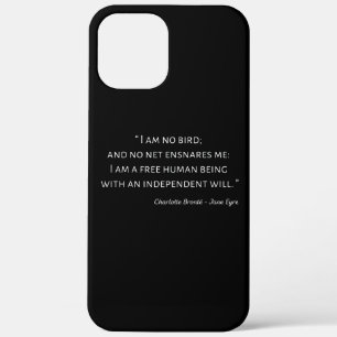 Jane Eyre Quote II - Classic Style iPhone 12 Pro Max Case