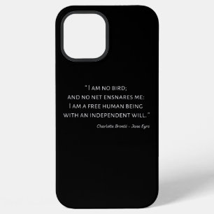 Jane Eyre Quote II - Classic Style iPhone 12 Pro Max Case