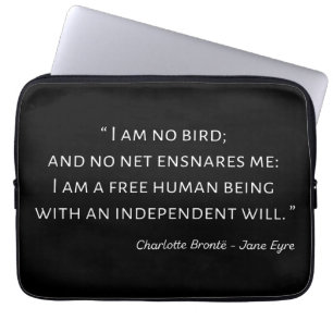Jane Eyre Quote II - Classic Style Laptop Sleeve