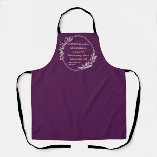 Jane Eyre Quote II - Cute Style Apron