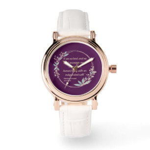 Jane Eyre Quote II - Cute Style Watch