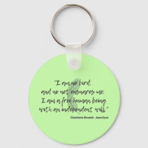 Jane Eyre Quote II Key Ring