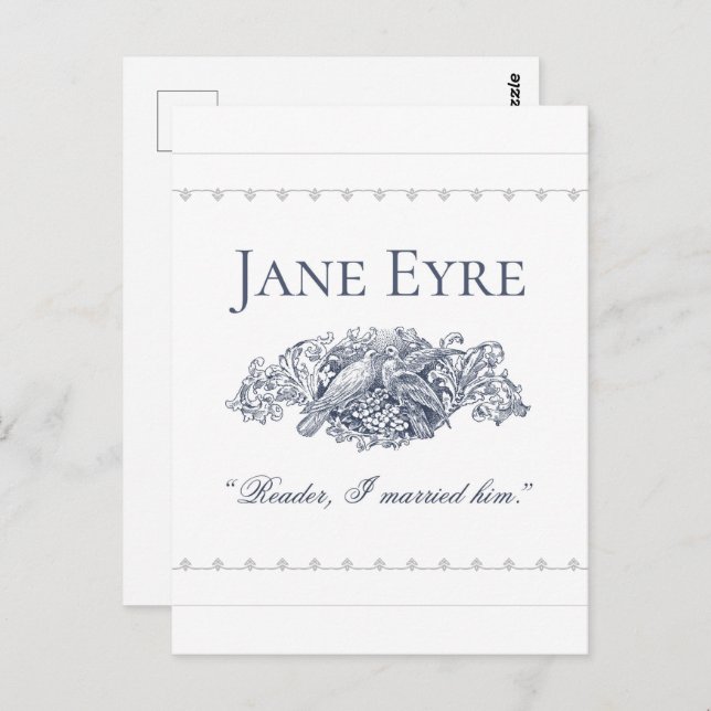 Jane Eyre - Reader I Married Him - Doves Postcard (Front/Back)