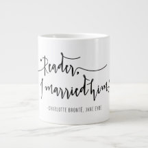 Jane Eyre "Reader, I married him." Mug