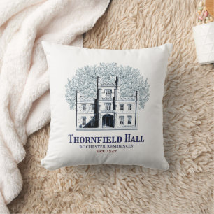 Jane Eyre Thornfield Hall Rochester Residences Cushion