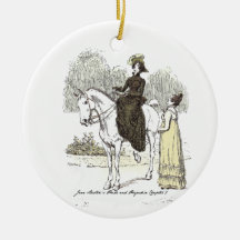 Jane on Horseback - Jane Austen Pride & Prejudice