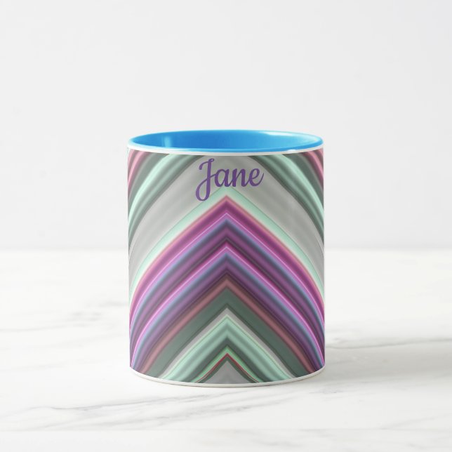 JANE ~ Pretty striped ~ Mug (Center)