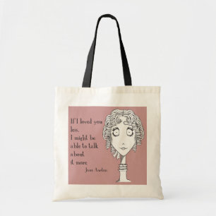 Jane quote tote bag