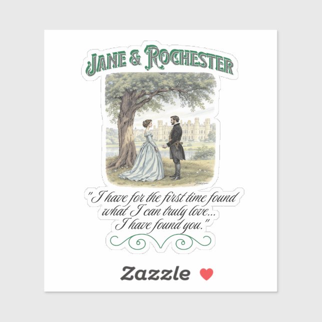 Jane & Rochester Thornfield Hall Romantic Quote (Sheet)