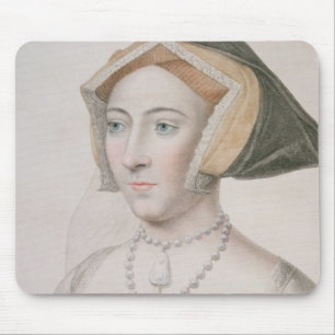 Jane Seymour (c.1509-37) engraved by Francesco Bar Mouse Pad