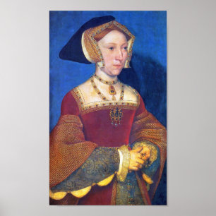 Jane Seymour Queen of England Poster