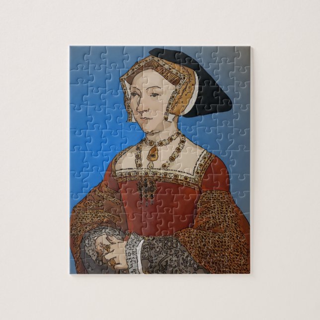 Jane Seymour Queen of Henry VIII Of England Jigsaw Puzzle (Vertical)
