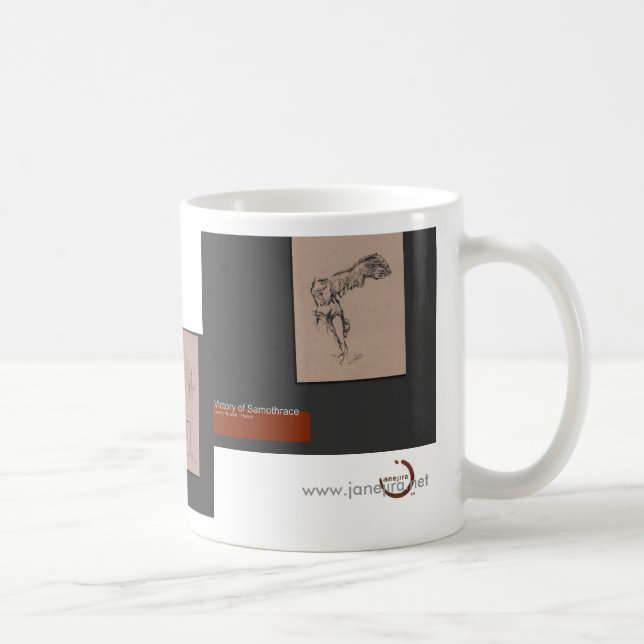 Janejira Brand Architectural Sketches Coffee Mug (Right)