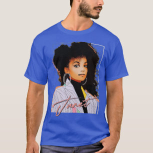 Janet 80s Aesthetic Original Fan Design T-Shirt